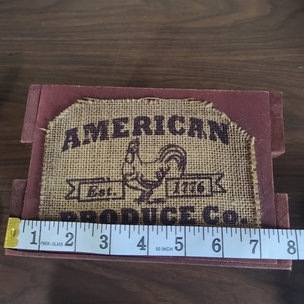 Wooden Farmhouse Chicken Crate Decor American Produce Co